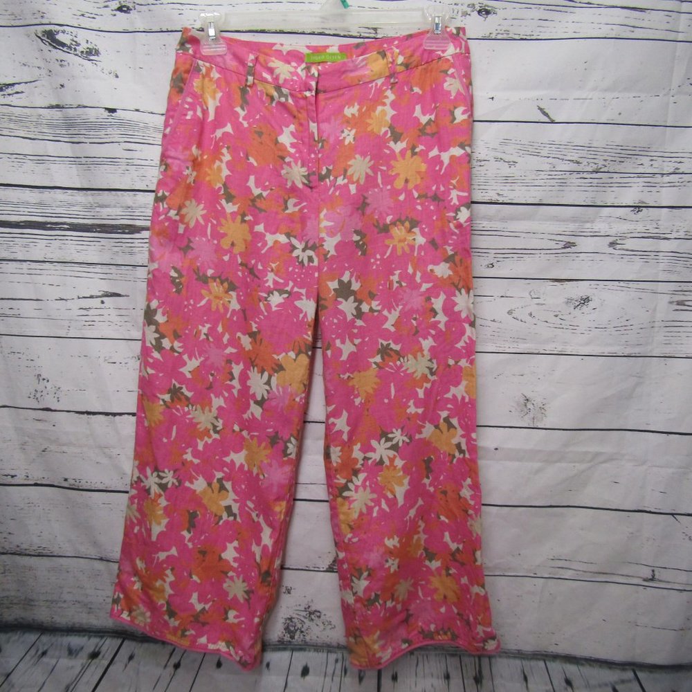 Sigrid Olsen Floral Cropped Pants
